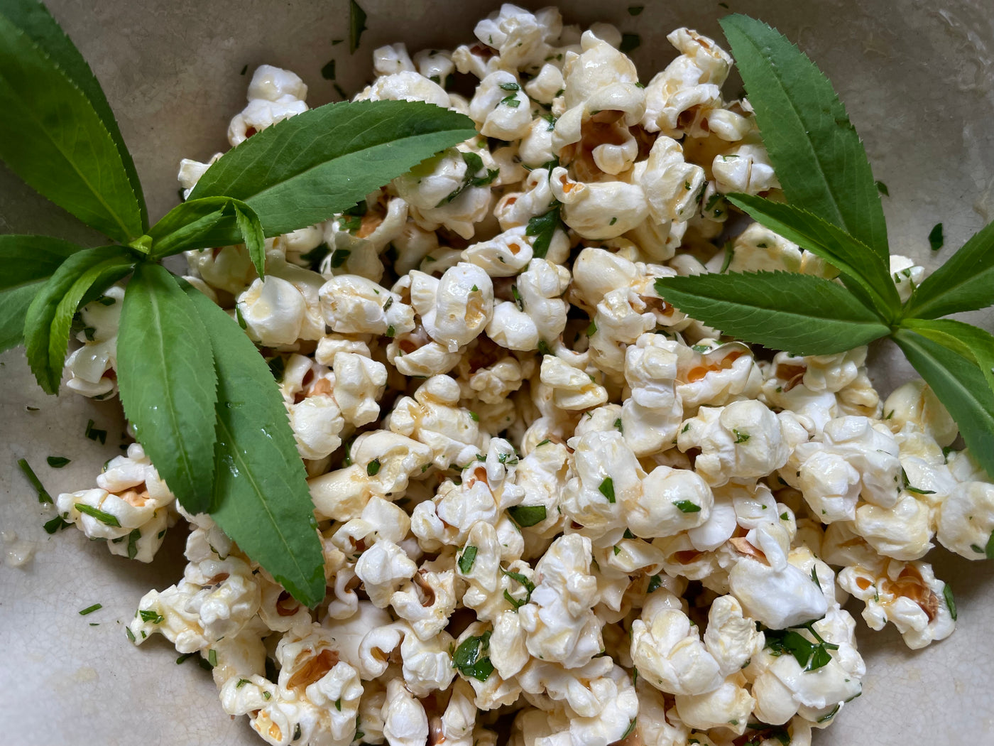 Jekka’s Vegan Herb Popcorn