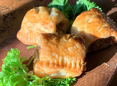 Jekka's Herby Sausage Rolls