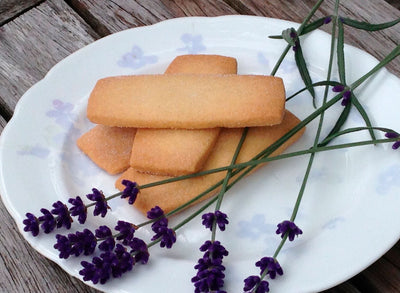 Jekka's Lavender Oat Cake Recipe