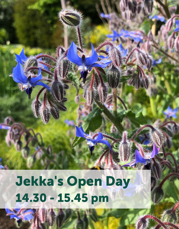 Jekka's Open Day E-Tickets- Friday 1st September 2023