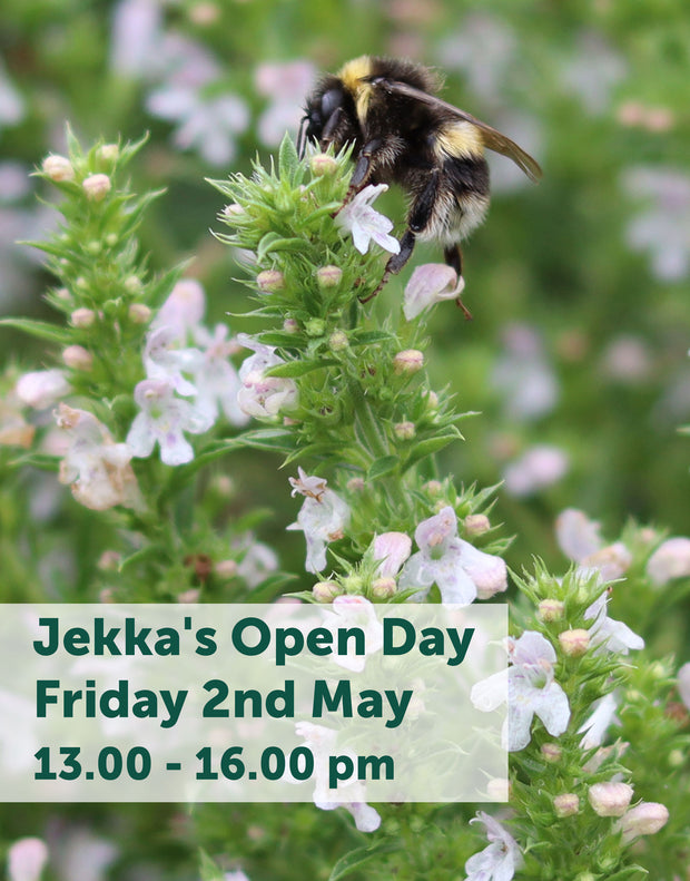 Jekka's Open Day E-Tickets- Friday 2nd May 2025