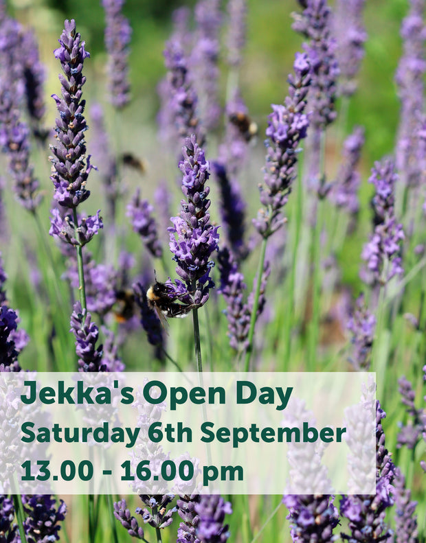 Jekka's Open Day E-Tickets- Saturday 6th September 2025