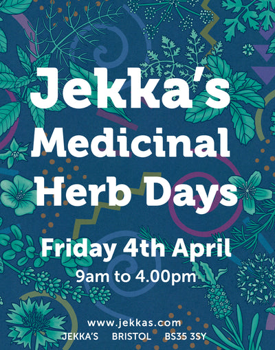 Jekka's Herb Day E-Tickets- Friday 4th April 2025