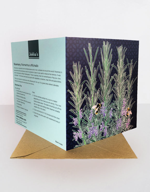 Rosemary Recipe Greeting Card