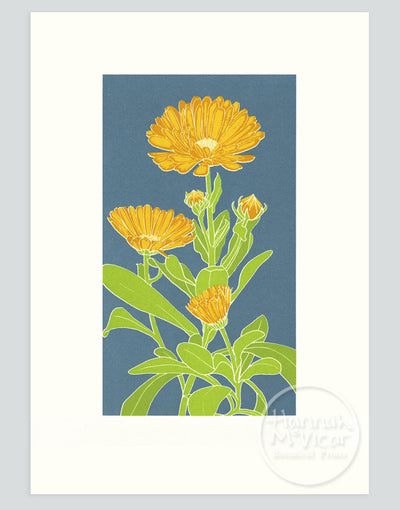 Marigold Screenprint